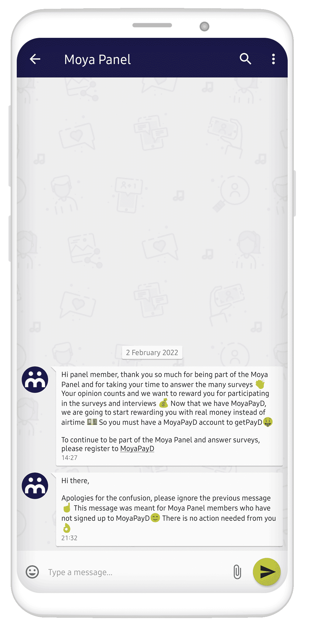 MoyaApp Business API Chat
