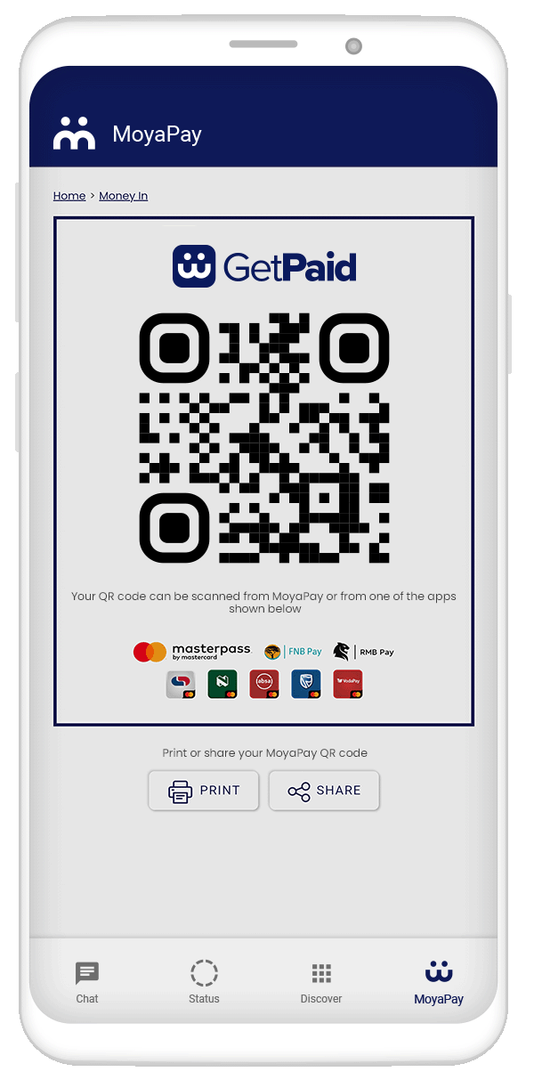 MoyaPay Feature QR