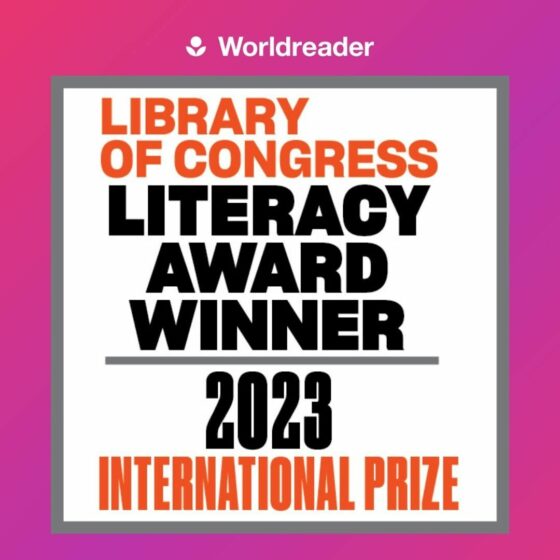 MoyaApp Partner Reading App Receives Global Literacy Award!